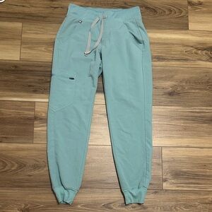 Figs Aqua Scrub Pants